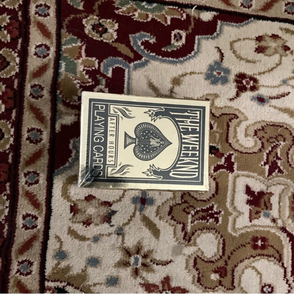 The Weeknd Playing Cards (After Hours)